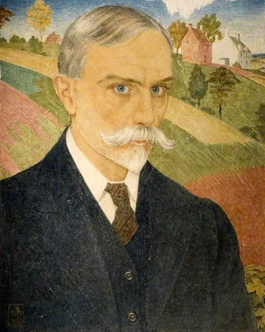 Joseph Edward Southall - self-portrait