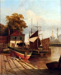 Tanner's Creek - Fishing Boats