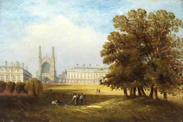 King's College Chapel, Cambridge, as seen from Clare Hall Piece and Crotches