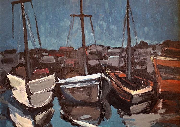 Boats in a Harbour