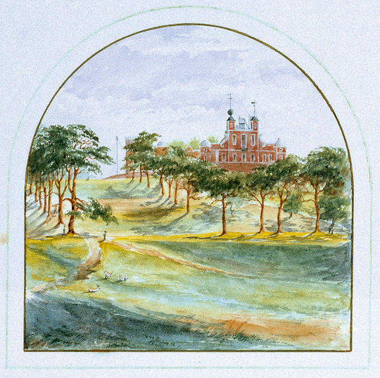 View of the Royal Observatory, Greenwich