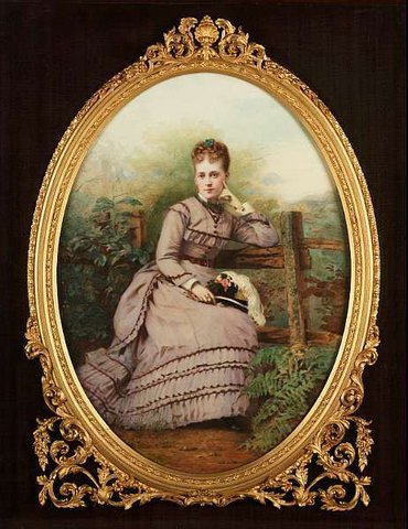 	Portrait of the artist's daughter Mathilde Allen (ne Moller)
