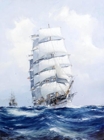 The Square-Rigged Wool Clipper 'Argonaut'