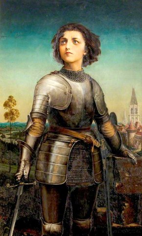 Alice Maud Mary Arcliffe (18521936), as Joan of Arc