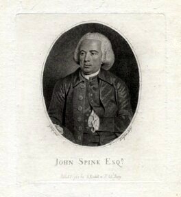John Spink, alderman and banker of Bury St Edmunds in 1782