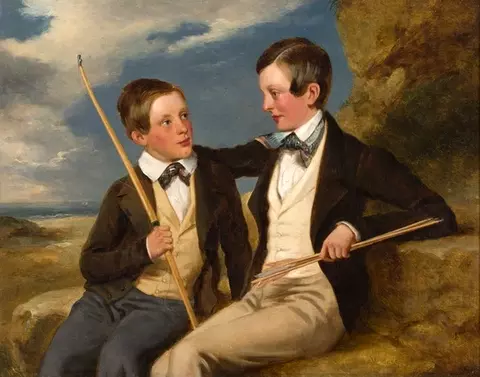 The Young Archers. William & David Pringle