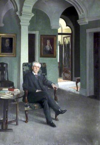 Hugh Reynolds Rathbone (18621940), at Greenbank House