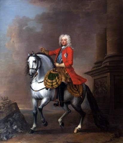 George II (16831760) on Horseback