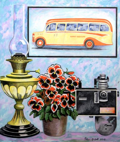Still Life with Bedford Bus