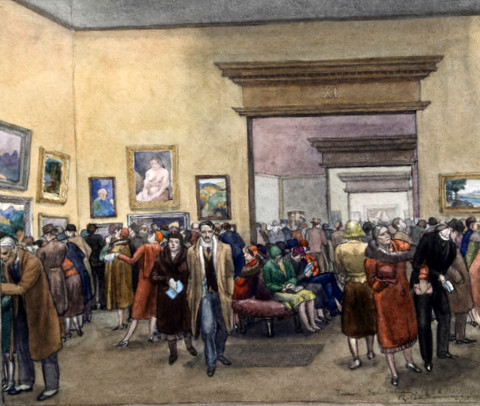 French Exhibition, 'First' Room