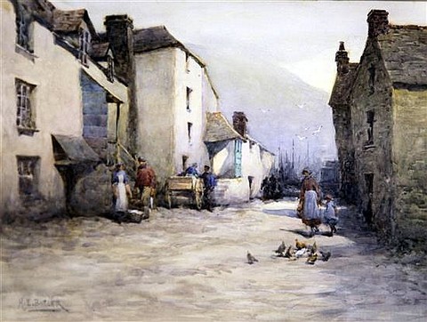 The Road to the Quay, Polperro