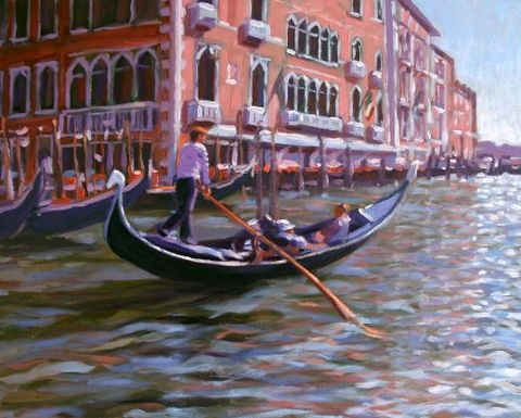 Gondolier: Grand Canal, Venice