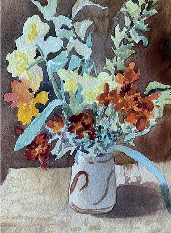 Flowers in a Vase-Assorted
