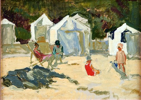 The Sunbathers, St Ives, Cornwall