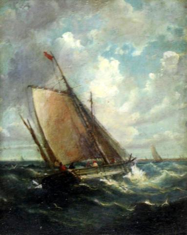 Fishing Boat in a Swell